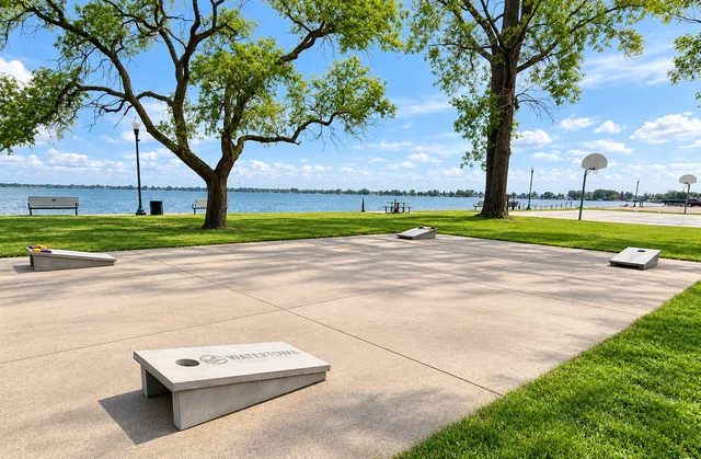 ACC lakeside installation